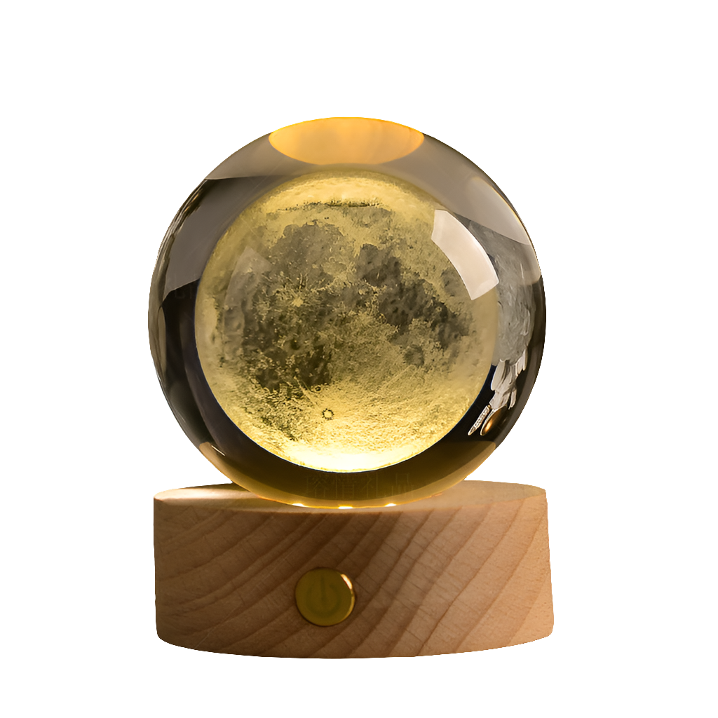 Transparent Glowing Creative Crystal Ball