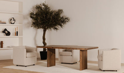 Lila Small Dining Table Brown