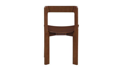 Daifuku Dining Chair Set Of Two Walnut Stained Ash