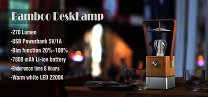 TRU De-LIGHT VIENNA LED, Dimmable Desk Lamp - Lamp / Power Bank / Decoration All-In-One