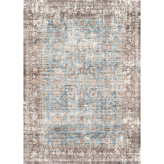 Zariah Brick Lagoon Rug