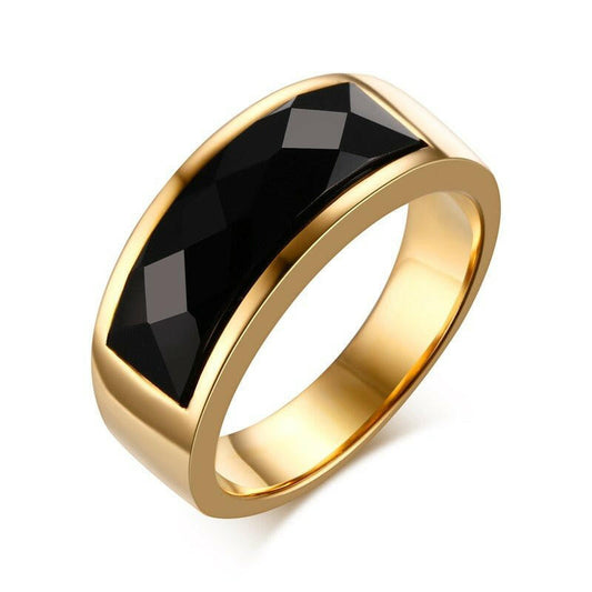 Black Carnelian Stone Rings | Jewelry | Gift | Austrige