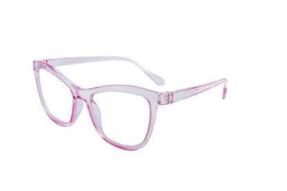 Renelle 1 / Crystal Pink Reading Glasses