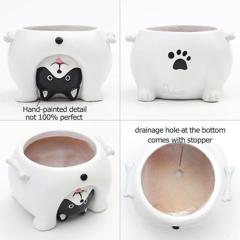 Cartoon Animal Flower Pots Home decor