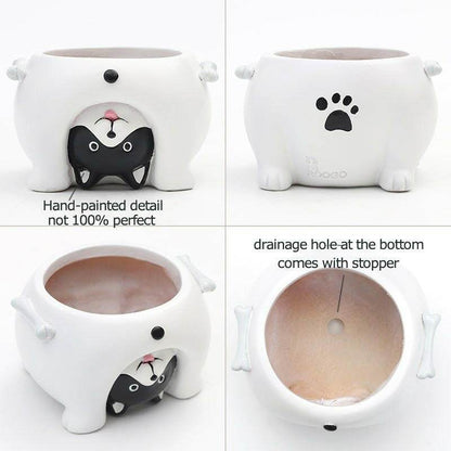 Cartoon Animal Flower Pots Home decor