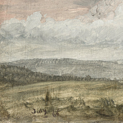 Hudson River School – Clouds, Hudson Valley C. 1870