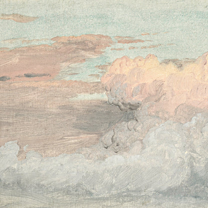 Hudson River School – Clouds, Hudson Valley C. 1870