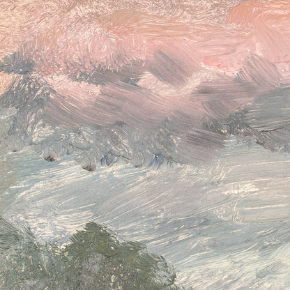 Hudson River School – Clouds Over Church’s Farm C. 1870