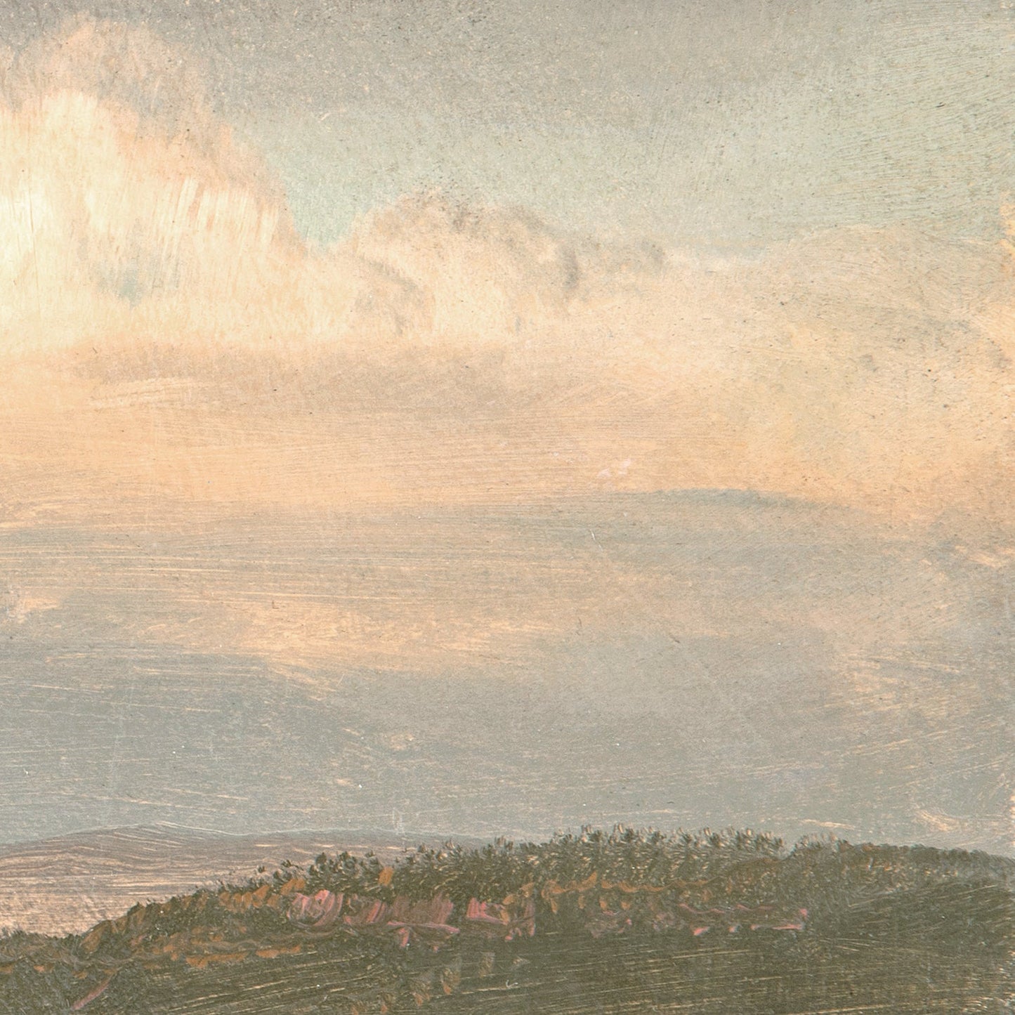 Hudson River School – Clouds Over the Hills C.1865