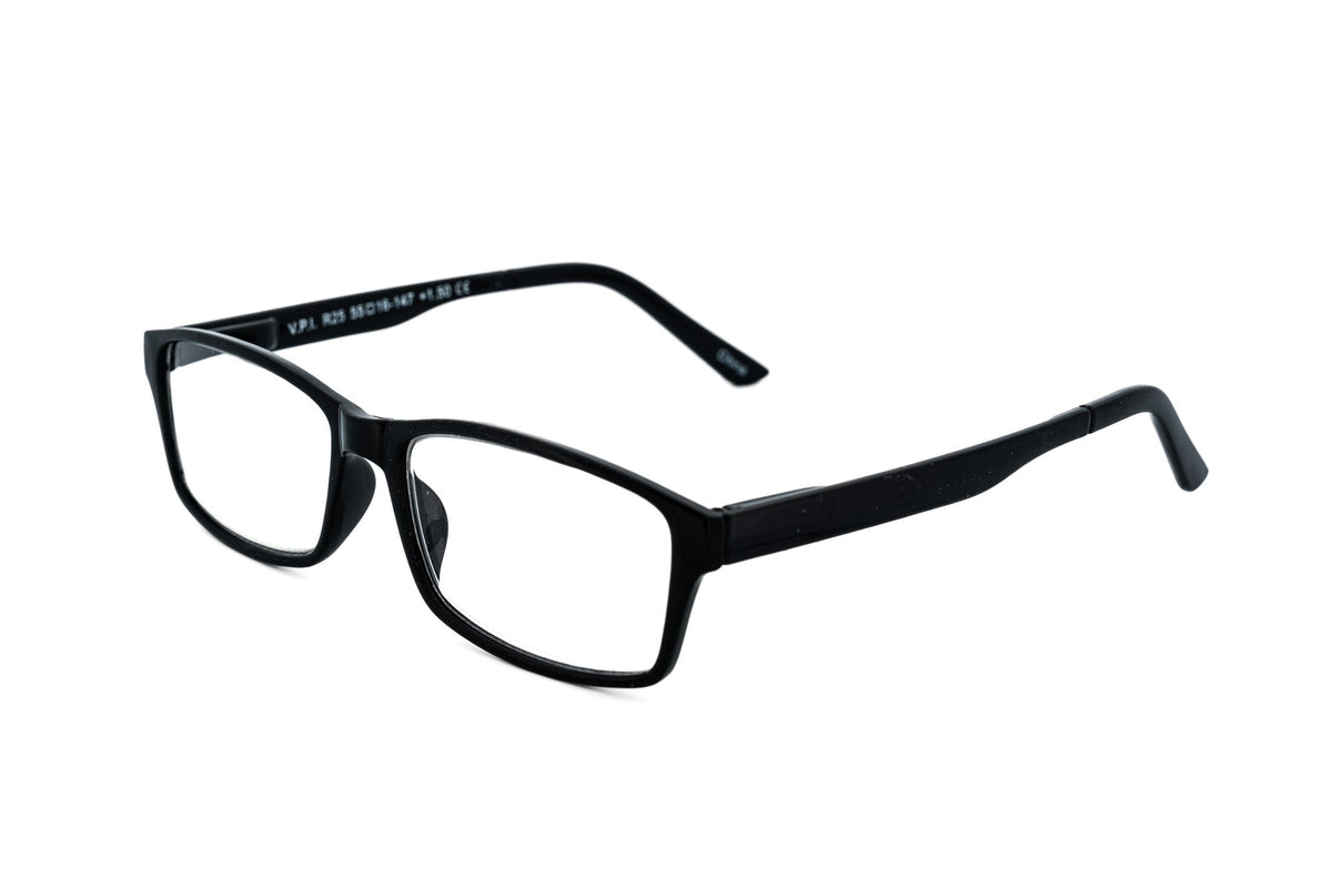 Corwin – Rectangular Reading Glasses | Bolero Eyewear 1 / Smoke