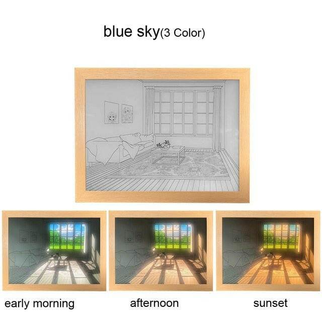 Creative Painting Desk Night Light - Austrige™