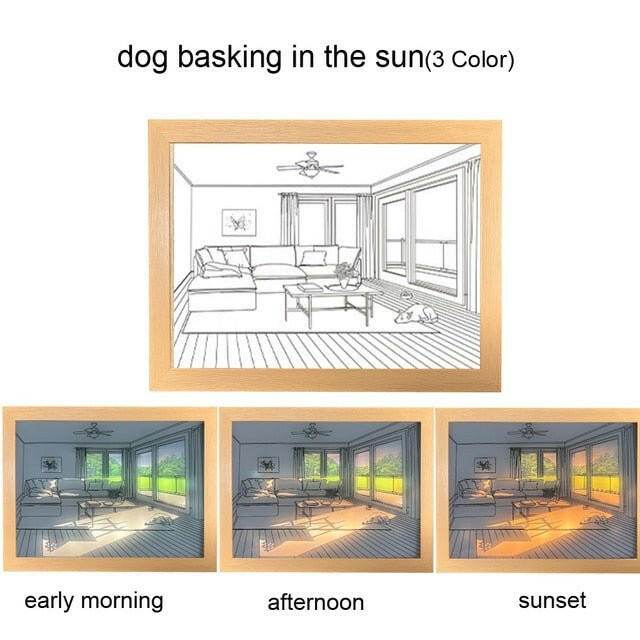 Creative Painting Desk Night Light - Austrige™