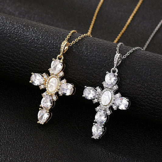 Cross Crystal Necklace | Jewelry | Cross | Austrige
