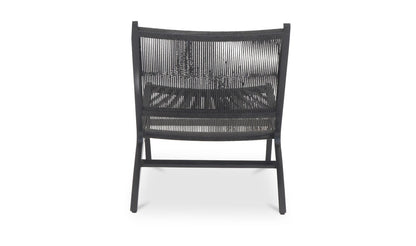 Palma Outdoor Lounge Chair Black