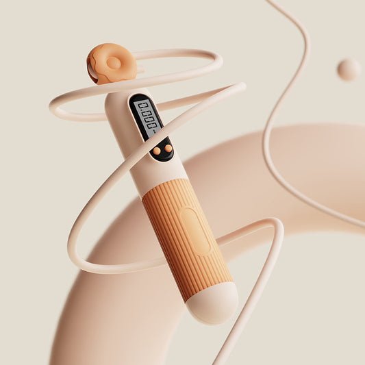 Corde à sauter avec compteur, corde à sauter réglable avec compteur de calories, corde à sauter intelligente pour exercices de fitness et perte de poids