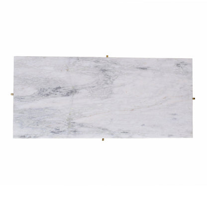 Sevi Marble Rectangular Console Table