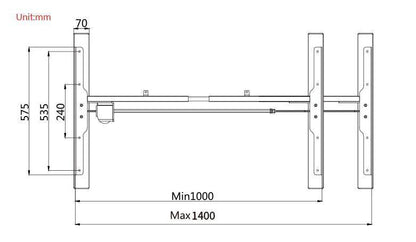 E6 Ergonomic Intelligent Memory Electric Lifting Table - Austrige™