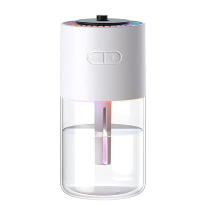 Nouvel humidificateur d'air à projection de ciel étoilé, petit appareil portable anti-brûlure à sec, vaporisateur USB, tête vibrante