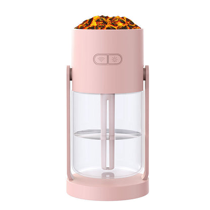 Nouvel humidificateur d'air à projection de ciel étoilé, petit appareil portable anti-brûlure à sec, vaporisateur USB, tête vibrante