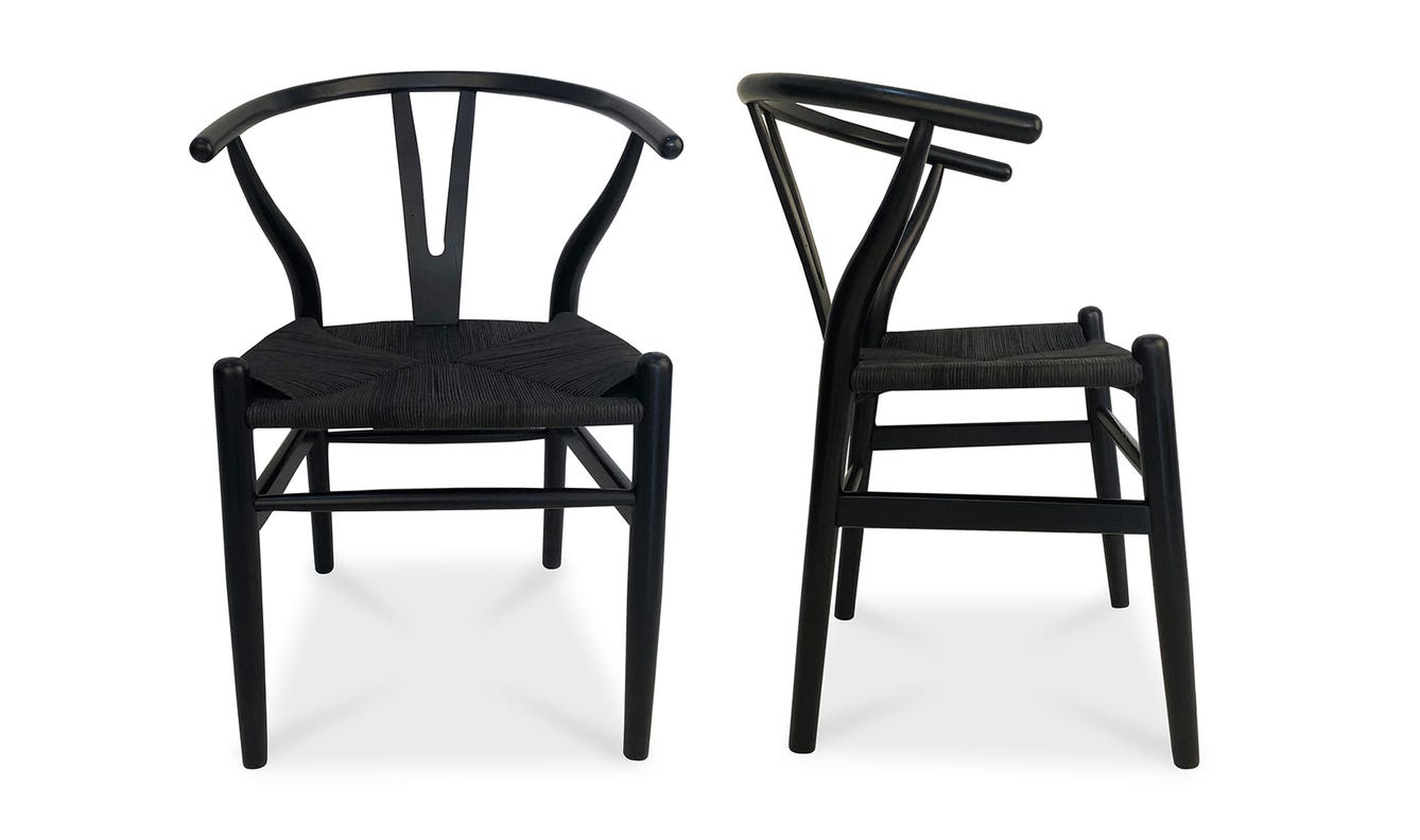 Ventana Dining Chair Black - Set Of Two