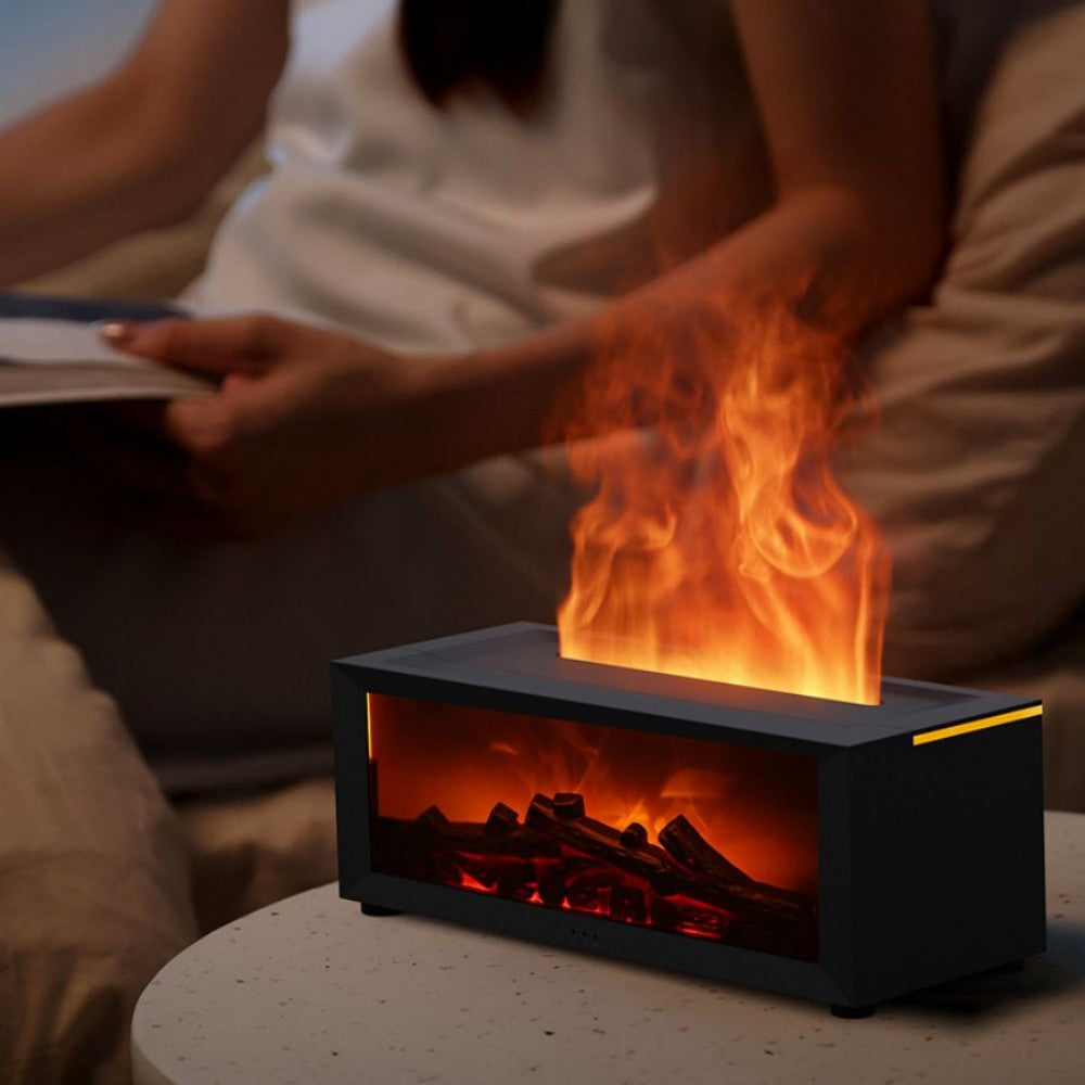 Fireplace Simulation Flame Aromatherapy Machine Diffuser