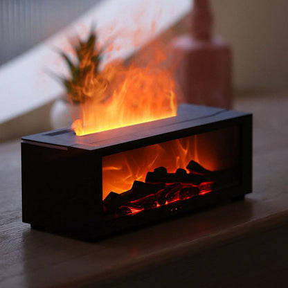 Fireplace Simulation Flame Aromatherapy Machine Diffuser