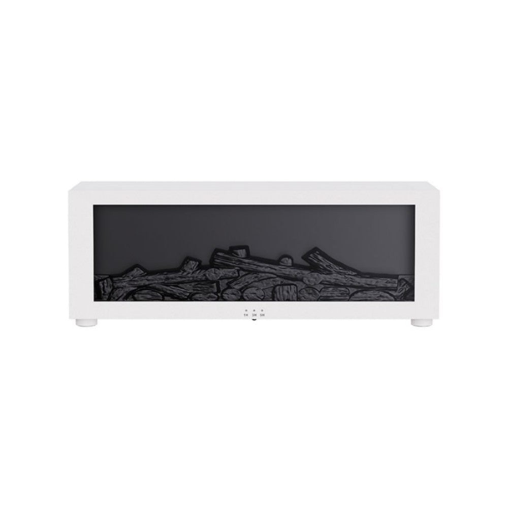 Fireplace Simulation Flame Aromatherapy Machine White Diffuser