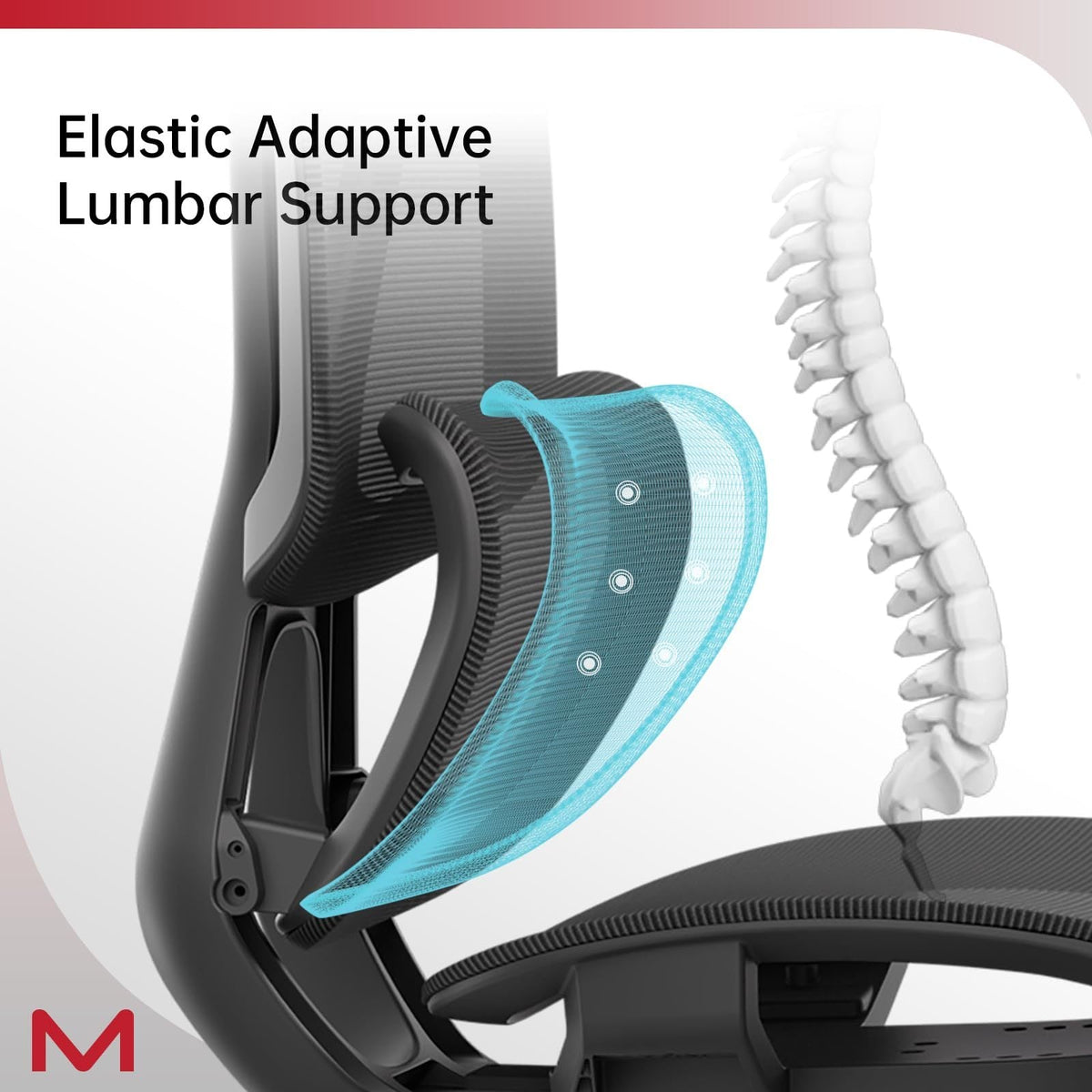 High-Back Ergonomic Office Chair | Adaptive Lumbar 3D Headrest Retractable Footrest Black Home Chairs