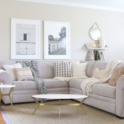 Riva Oval Marble Coffee Table