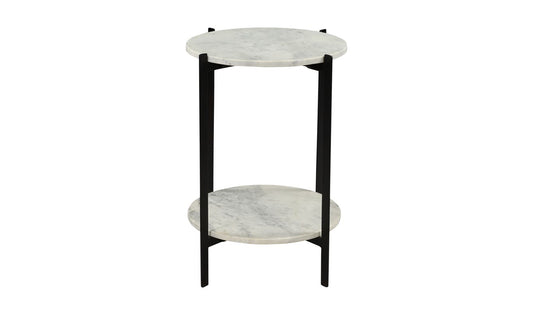 Melanie Accent Table White