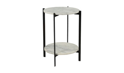 Melanie Accent Table White