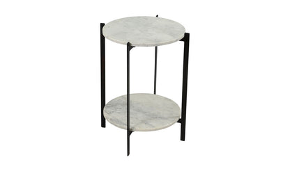 Melanie Accent Table White