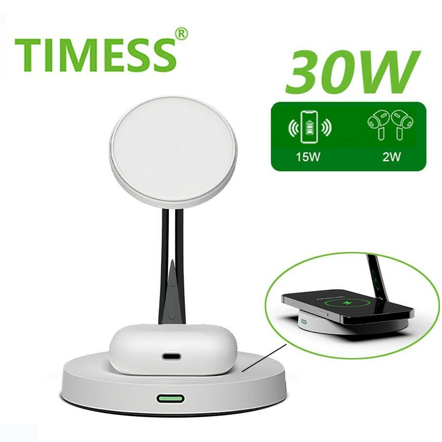 iPhone Magnetic Wireless Charger Station Dock | Austrige