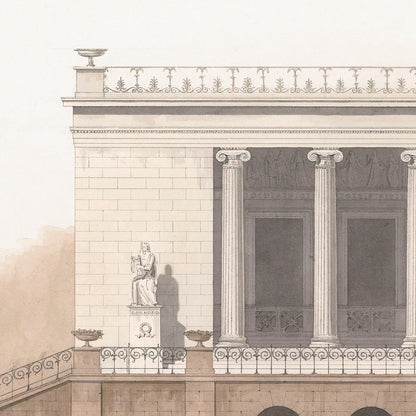 Italian Villa Facade l, C. 1838