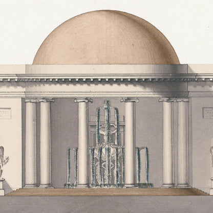 Italian Villa Facade lV, C. 1838