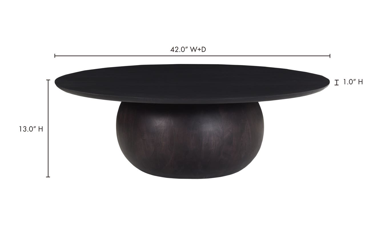 Bradbury Large Coffee Table Blackened