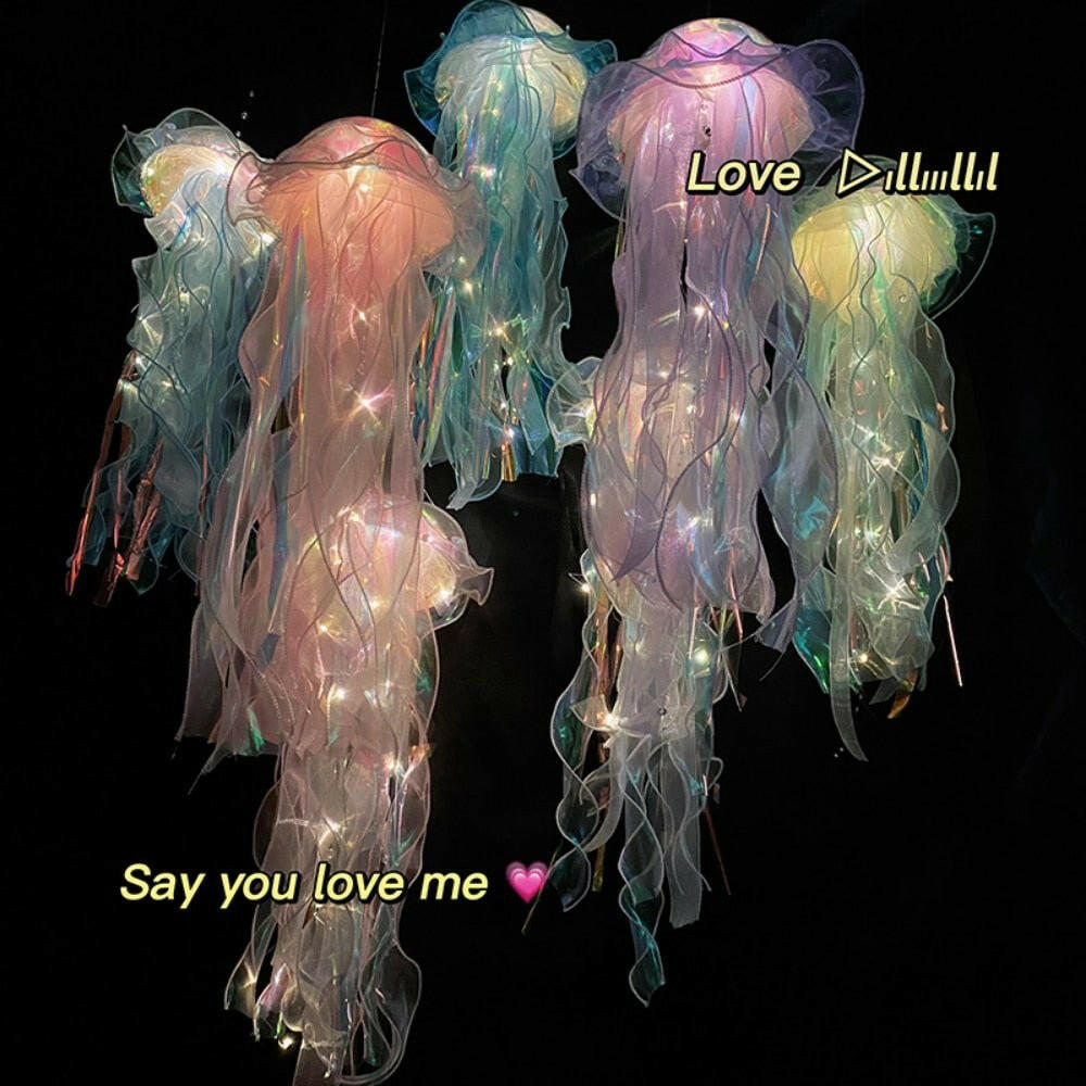 Jellyfish Lamp | Home decor