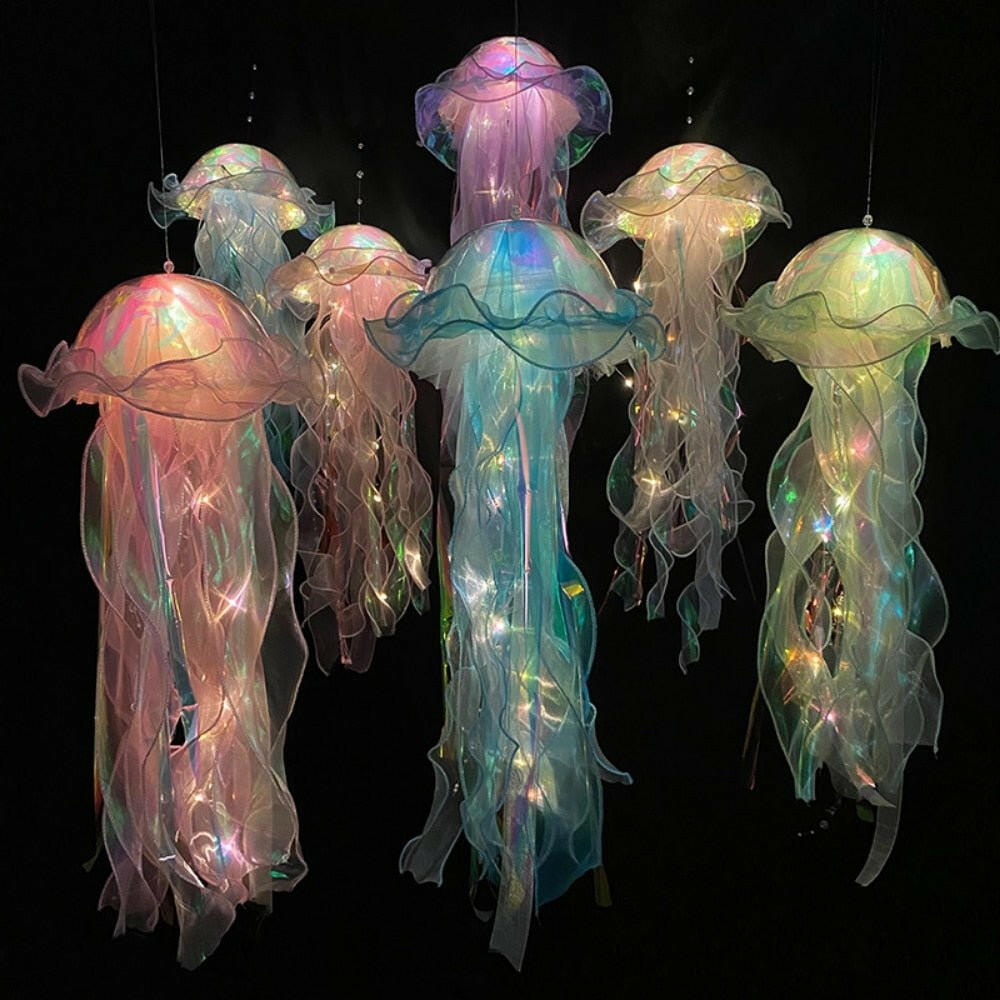 The Jellyfish Lamp that is considered a Home decor