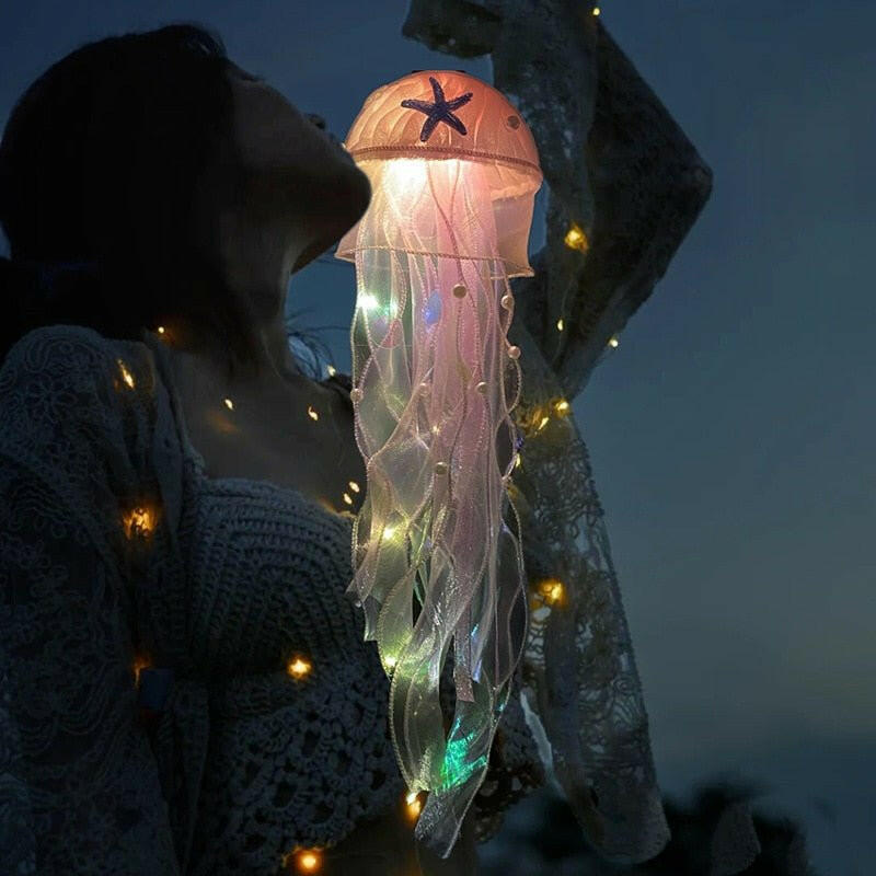 The Jellyfish Lamp that is considered a Home decor