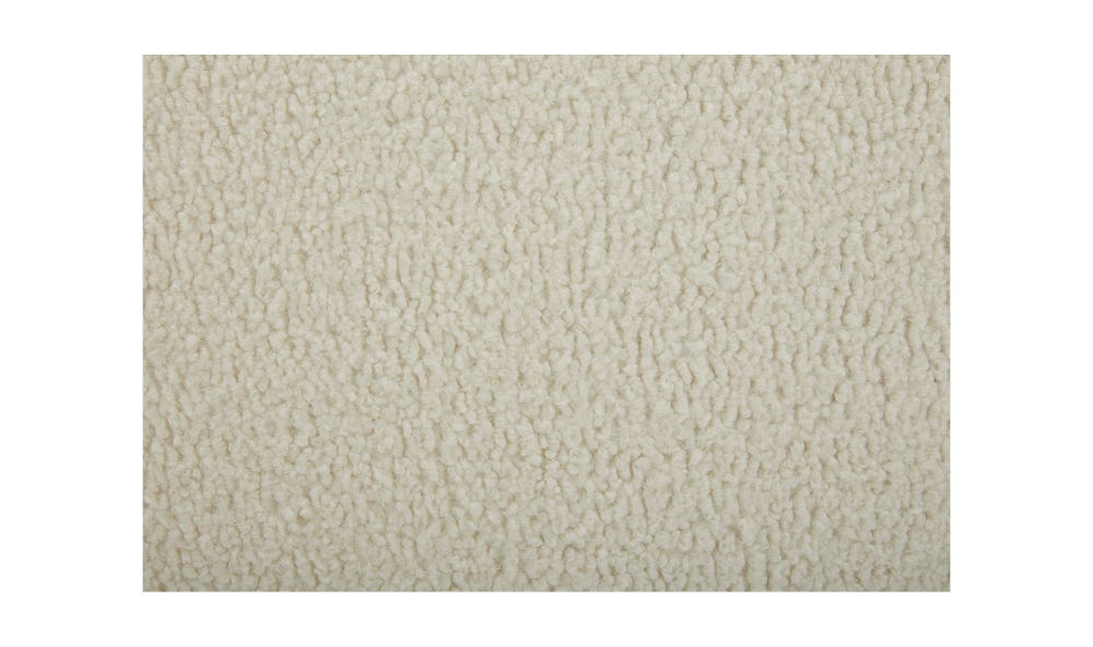 Oscy Swivel Chair Shearling White