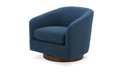 Oscy Swivel Chair Dark Atlantic