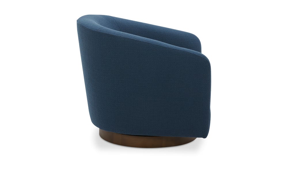 Oscy Swivel Chair Dark Atlantic