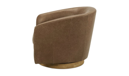 Oscy Leather Swivel