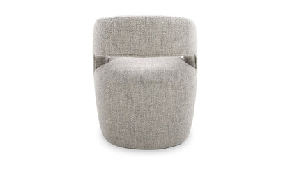 Barrow Swivel Dining Chair Grey Storm