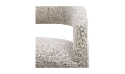 Barrow Swivel Dining Chair Grey Storm