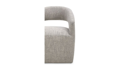 Barrow Swivel Dining Chair Grey Storm