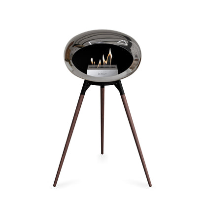 Le Feu Ground High Dome Chromed Silver