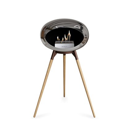 Le Feu Ground High Dome Chromed Silver