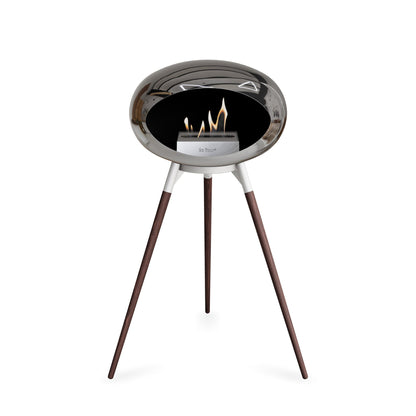 Le Feu Ground High Dome Chromed Silver