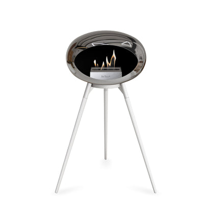 Le Feu Ground High Dome Chromed Silver